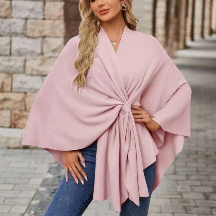 Silei | Elegant Poncho Sweater