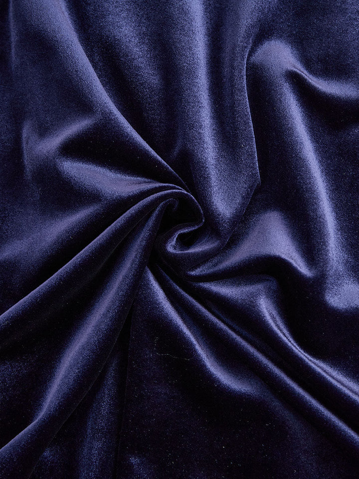 Grace | Navy Long-Sleeve Midi Dress