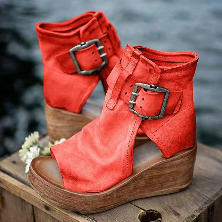 ELANA – STYLISH ORTHOPEDIC BOHO WEDGE SANDALS