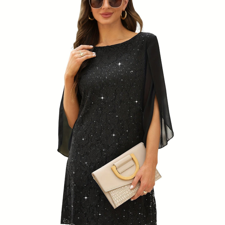 Madeleine – Elegant Lace Midi Dress