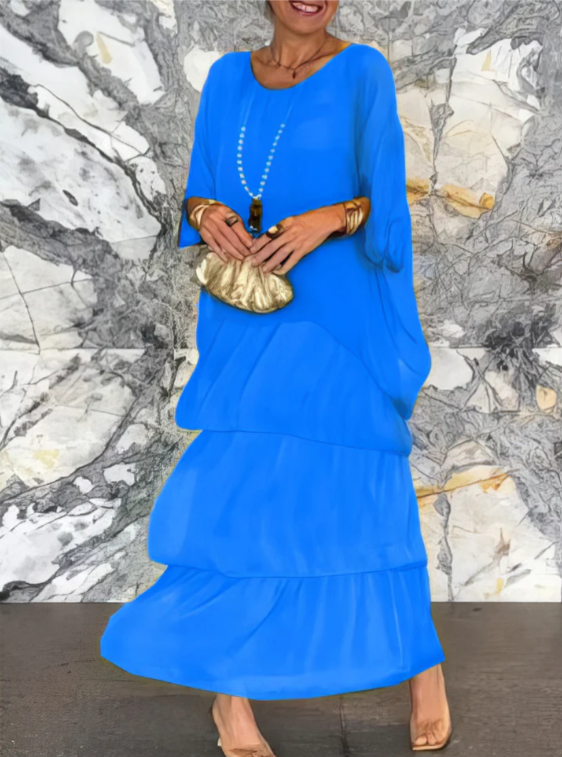 Celeste | Elegant Flowing Maxi Dress