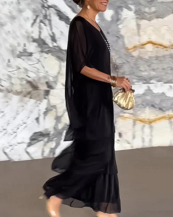 Celeste | Elegant Flowing Maxi Dress