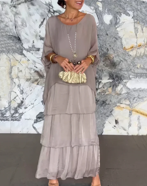 Celeste | Elegant Flowing Maxi Dress