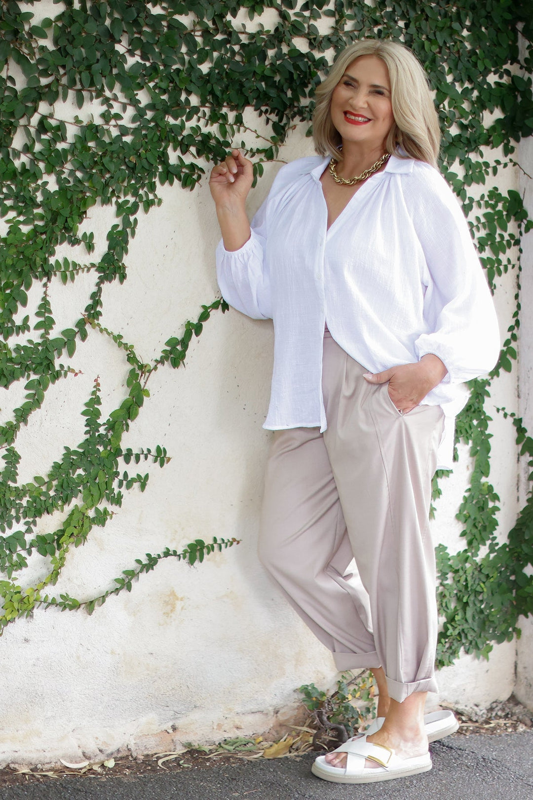 Joy | Tailored Breezy Trouser