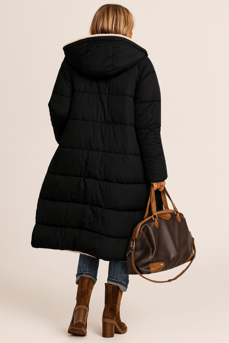 SASHA | SOFT AND  LUSH REVERSIBLE COAT