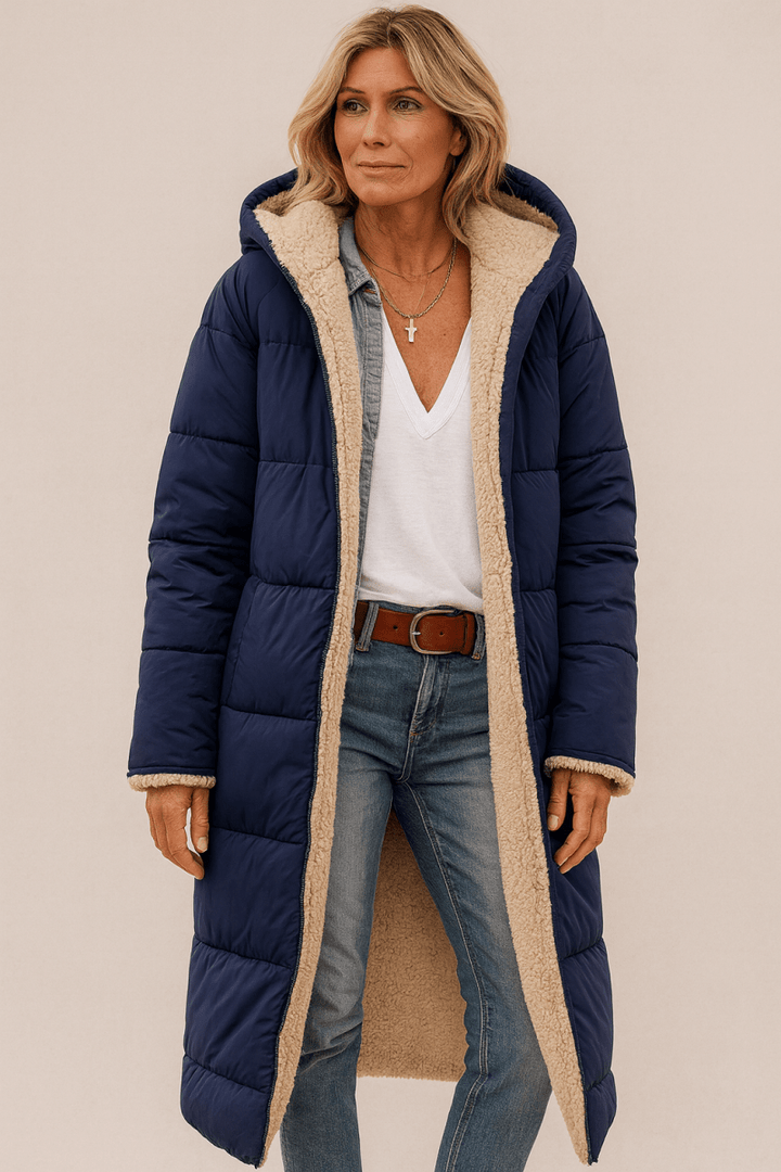 SASHA | SOFT AND  LUSH REVERSIBLE COAT