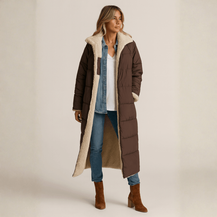 SASHA | SOFT AND  LUSH REVERSIBLE COAT